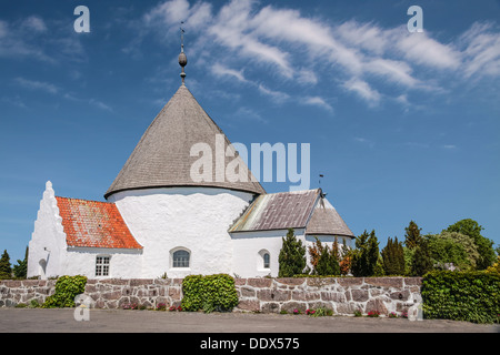 Nykirke in Hasle on Bornholm, Denmark Stock Photo