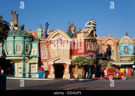 Toontown, Disneyland, Magic Kingdom, Fantasyland, Anaheim California Stock Photo