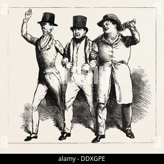 PARLIAMENTARY ELECTIONS AND ELECTIONEERING IN THE OLD DAYS: J. DOYLE Stock Photo