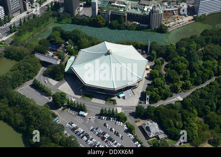Nippon Budokan: Tokyo, Japan: Aerial view of proposed venue for the 2020 Summer Olympic Games. (Photo by AFLO) Stock Photo