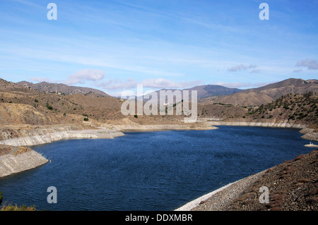 La Concepcion reservoir (Embalse del Limonero), Malaga, Costa del Sol, Malaga Province, Andalucia, Spain. Stock Photo