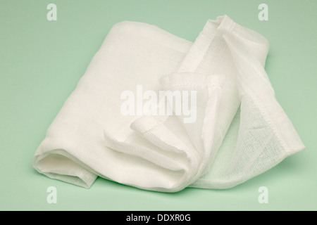 White muslin cloth Stock Photo