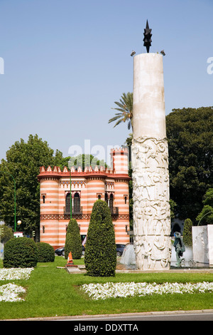 Monument of Juan Sebastian Elcano, Maria Luisa Park, Seville, Andalusia, Spain, 2007. Artist: Samuel Magal