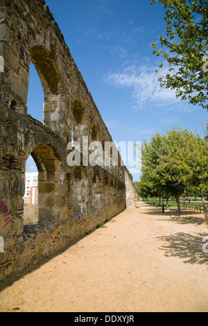 San Lazaro Aqueduct, Rabo de Buey, Merida, Spain, 2007. Artist: Samuel Magal Stock Photo