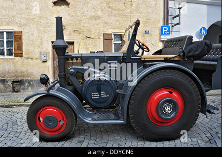 Lanz Bulldog tractor from 1952, Eichstaett, Bavaria Stock Photo