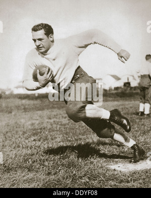 Harold Edward 'Red' Grang, American Football player, mid 1920s. Artist: Unknown Stock Photo