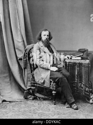 Dmitri Mendeleev, Russian chemist, c1880-c1882.  Artist: Andrei Osipovich Karelin Stock Photo