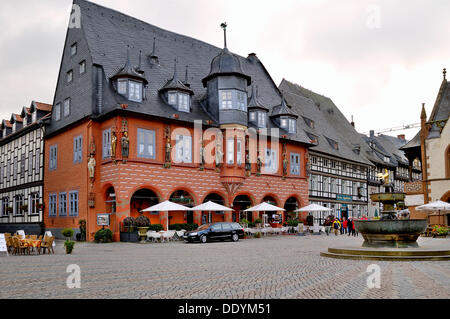 Historic building, historical city centre of Goslar, UNESCO world heritage site, Eastphalia, Germany Stock Photo