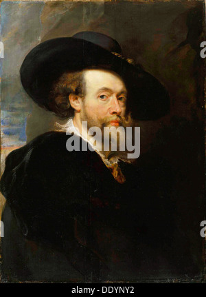 'Self-portrait', 1623.  Artist: Peter Paul Rubens Stock Photo