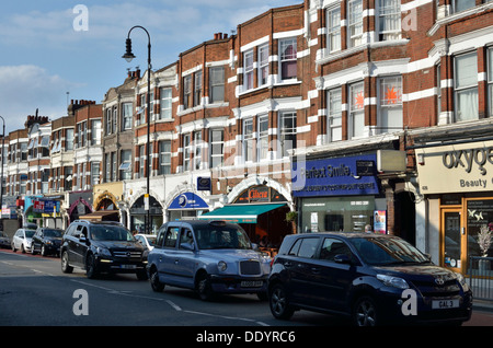 Muswell Hill Broadway, Muswell Hill, London, UK. Stock Photo