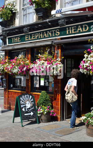 The Elephants Head Pub Camden Town London England Stock Photo Alamy   The Elephants Head Pub In Camden Town London Uk Ddyt66 