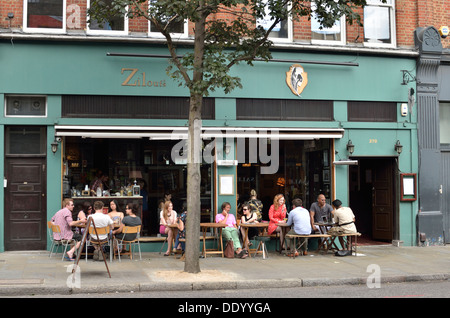 Zilouf's restaurant in Upper Street, Islington, London, UK. Stock Photo