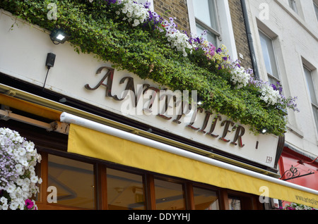 Antepliler restaurant in Upper Street, Islington, London, UK. Stock Photo