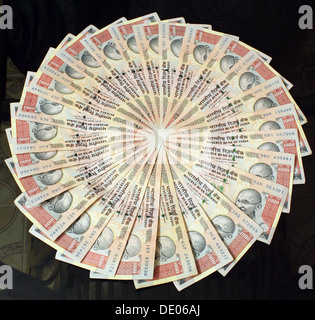 Indian currency 1000 rupees Stock Photo