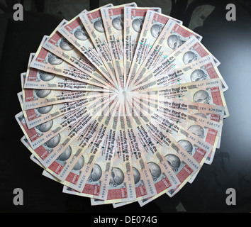 Indian currency 1000 rupees Stock Photo