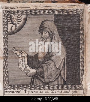 Apollonius of Tyana (From: The order of the Inspirati), 1659. Artist: Anonymous Stock Photo