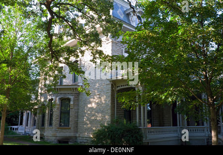 Alexander Ramsey historic home in Saint Paul Minnesota Stock Photo