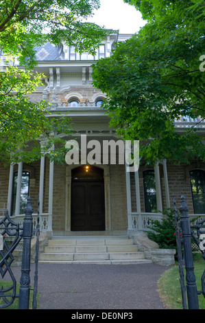 Alexander Ramsey historic home in Saint Paul Minnesota Stock Photo