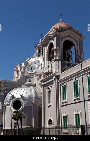 Our Lady of Mount Caramel Church (Chiesa del Carmine) in Messina in the province of Messina, Sicily. Stock Photo