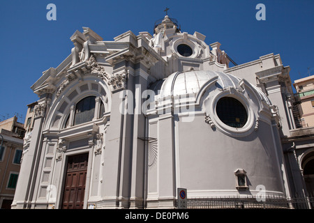 Our Lady of Mount Caramel Church (Chiesa del Carmine) in Messina in the province of Messina, Sicily. Stock Photo