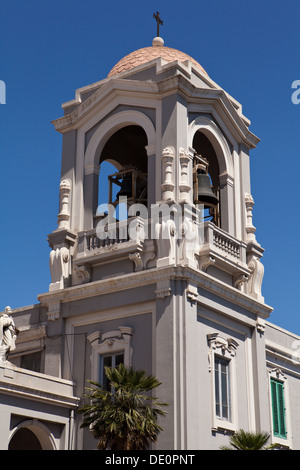 Our Lady of Mount Caramel Church (Chiesa del Carmine) in Messina in the province of Messina, Sicily. Stock Photo