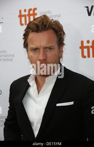 Toronto, Canada. 09th Sep, 2013. Scottish actor Ewan McGregor attends the premiere of 'August: Osage County' during the 38th annual Toronto International Film Festival aka TIFF at Roy Thomson Halll in Toronto, Canada, on 09 September 2013. Photo: Hubert Boesl/dpa/Alamy Live News  Stock Photo