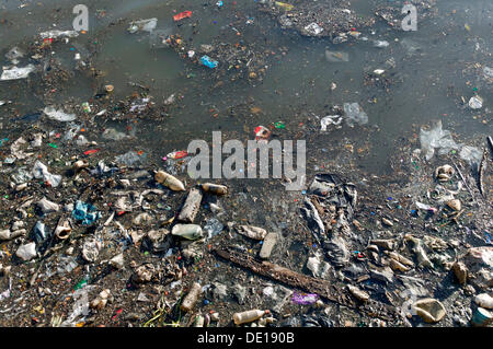 Polluted water, Buenos Aires, Argentina, South America Stock Photo