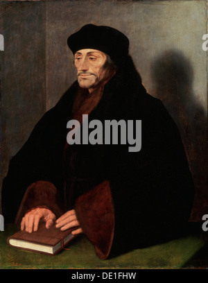 'Portrait of Erasmus of Rotterdam', (1466/69-1536), 1523. Artist: Hans Holbein the Younger Stock Photo