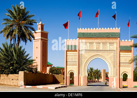 geography / travel, Morocco, Rissani, city gate, Additional-Rights-Clearance-Info-Not-Available Stock Photo