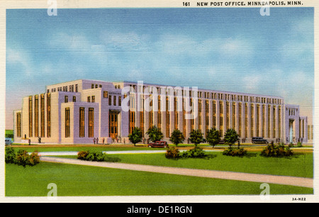 New Post Office, Minneaplis, Minnesota, USA, 1935. Artist: Unknown Stock Photo