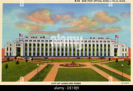 New Post Office, Minneaplis, Minnesota, USA, 1935. Artist: Unknown Stock Photo