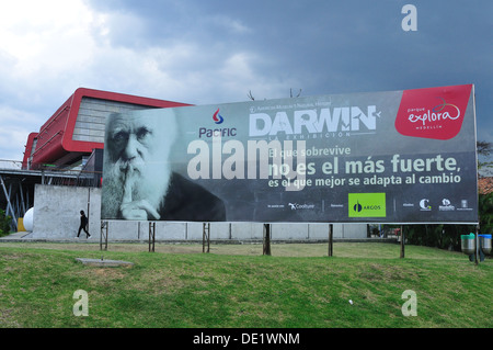 Darwin exhibition- Parque Explora in MEDELLIN .Department of Antioquia. COLOMBIA Stock Photo