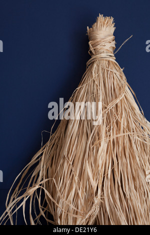 A bunch of raffia hung up to dry Stock Photo - Alamy