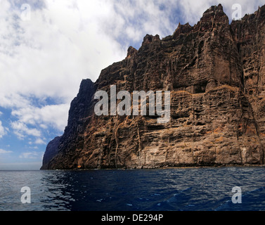 Cliffs of Los Gigantes, Tenerife, Canary Islands, Spain, Europe Stock Photo