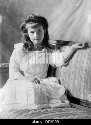 Grand Duchess Alexandra Nikolaevna of Russia', (1825-1844), c1840 Stock