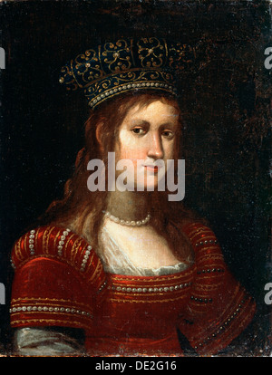 'Portrait of Archduchess Maria Magdalena of Austria', 17th century. Artist: Justus Sustermans Stock Photo