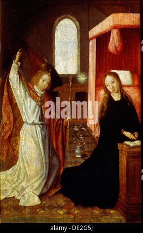 'The Annunciation', early 16th century.  Artist: Master of Hoogstraaten Stock Photo