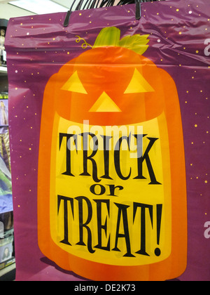 Kmart Halloween Store Display, NYC Stock Photo