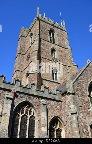 St George's Church, Church Street, Dunster, Somerset, England, United Kingdom Stock Photo