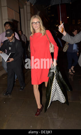 London, UK. 10th September 2013. Donna Air - Specsavers 'Spectacle Wearer of the Year' Credit:  Duncan Penfold/Alamy Live News Stock Photo