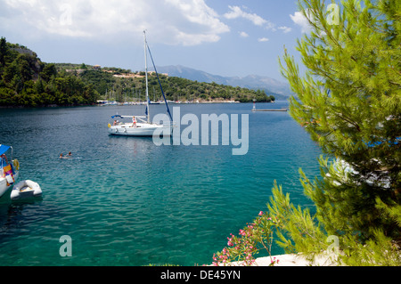 Spilia Beach, Meganisi, Lefkada, Ionian Island, Greece Stock Photo - Alamy