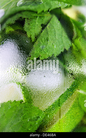 mojito, cocktail, texture Stock Photo