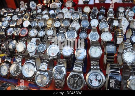 Cheap fake watches at Ubud street market, Bali Indonesia Stock Photo - Alamy