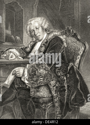 Franz Moor, Figur aus dem Drama 'Die Räuber', von Johann Christoph Friedrich von Schiller, 1759 - 1805, ein deutschsprachiger Dichter, Philosoph, Hist Stock Photo