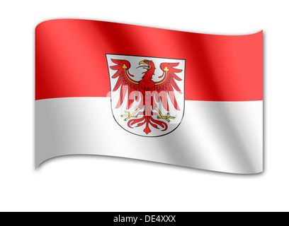 Coat of arms of the state of Brandenburg, Germany Stock Photo - Alamy