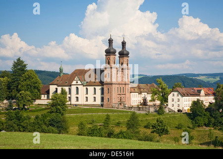 Monastery church of Saint Peter, Glottertal, Black Forest mountain range, Baden-Wuerttemberg Stock Photo