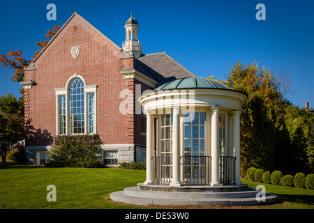 Camden Public Library in Camden Maine, USA Stock Photo