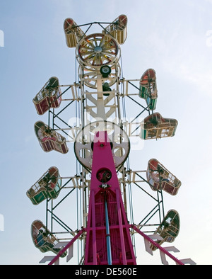 Zipper carnival ride Stock Photo