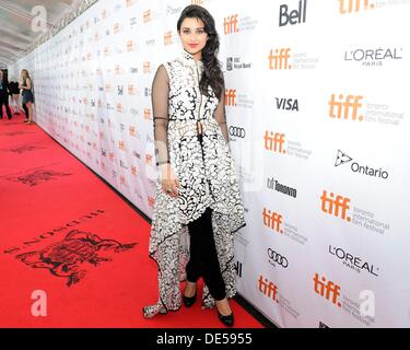 Toronto, Canada. 11th Sep 2013. Cast of  SHUDDH RESI ROMANCE,  a.k.a. A Random Desi Romance, attends the premiere during the 2013 Toronto International Film Festival. In picture, Actress Parineeti Chopra. © EXImages/Alamy Live News Stock Photo