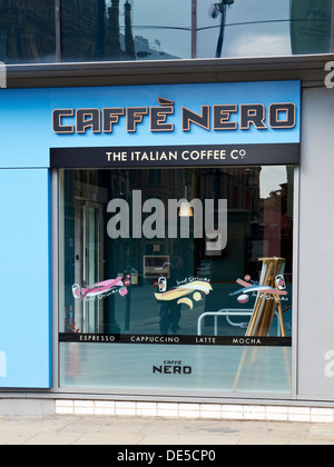 Caffe Nero in Mosley Street Manchester UK Stock Photo